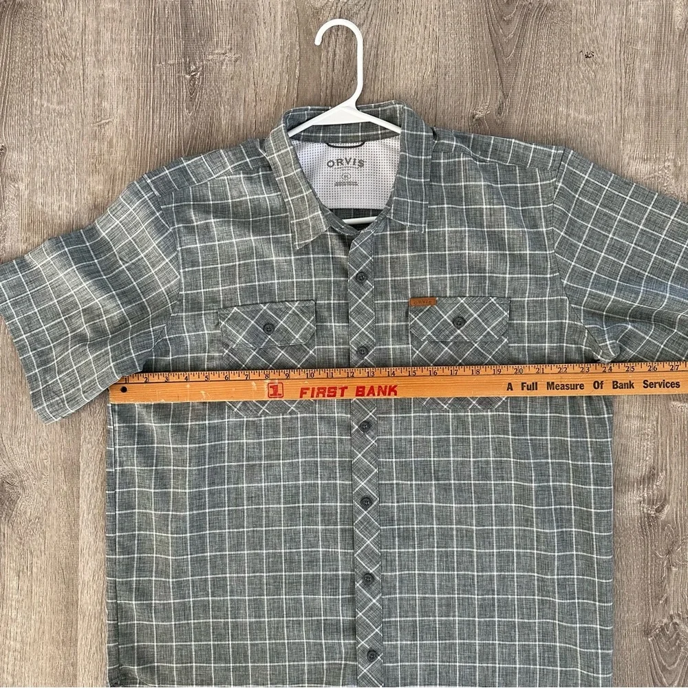 Orvis Gray Casual Button Down‎ Shirt